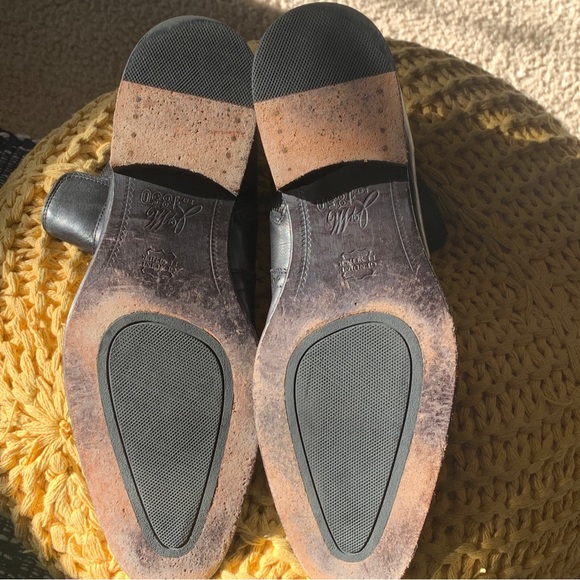 Johnston & Murphy Ankle Boot 27-1801 Side Zipper W/ Belt & Buckle  Size 11 M - Picture 7 of 7